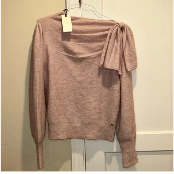 New Ted Baker Statement Bow Sweater 3 - Picture 3 of 5